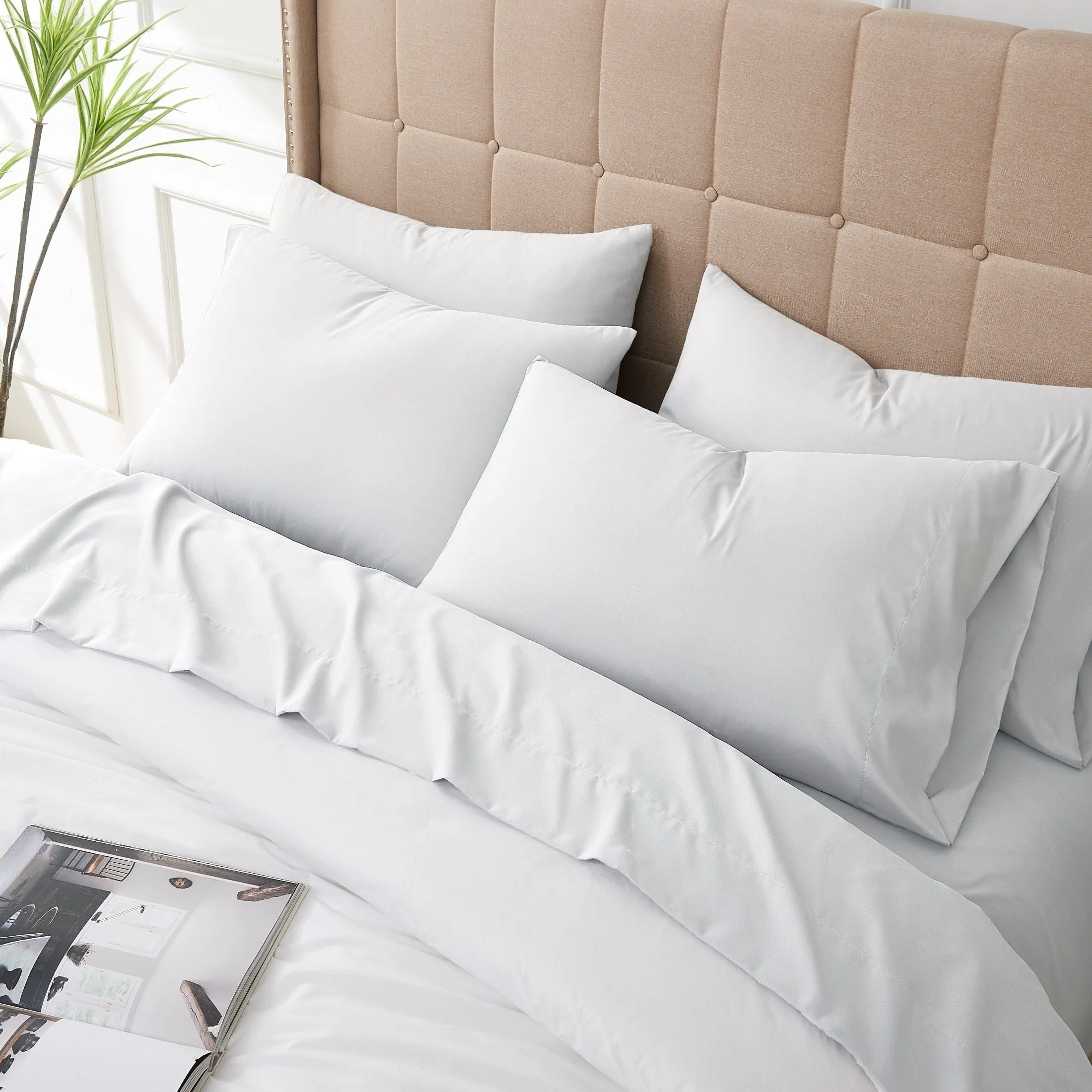 Everyday Essentials 6-Piece Sheet Set in Neutrals