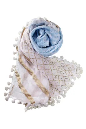 Fairy Tales Dupatta - Blue