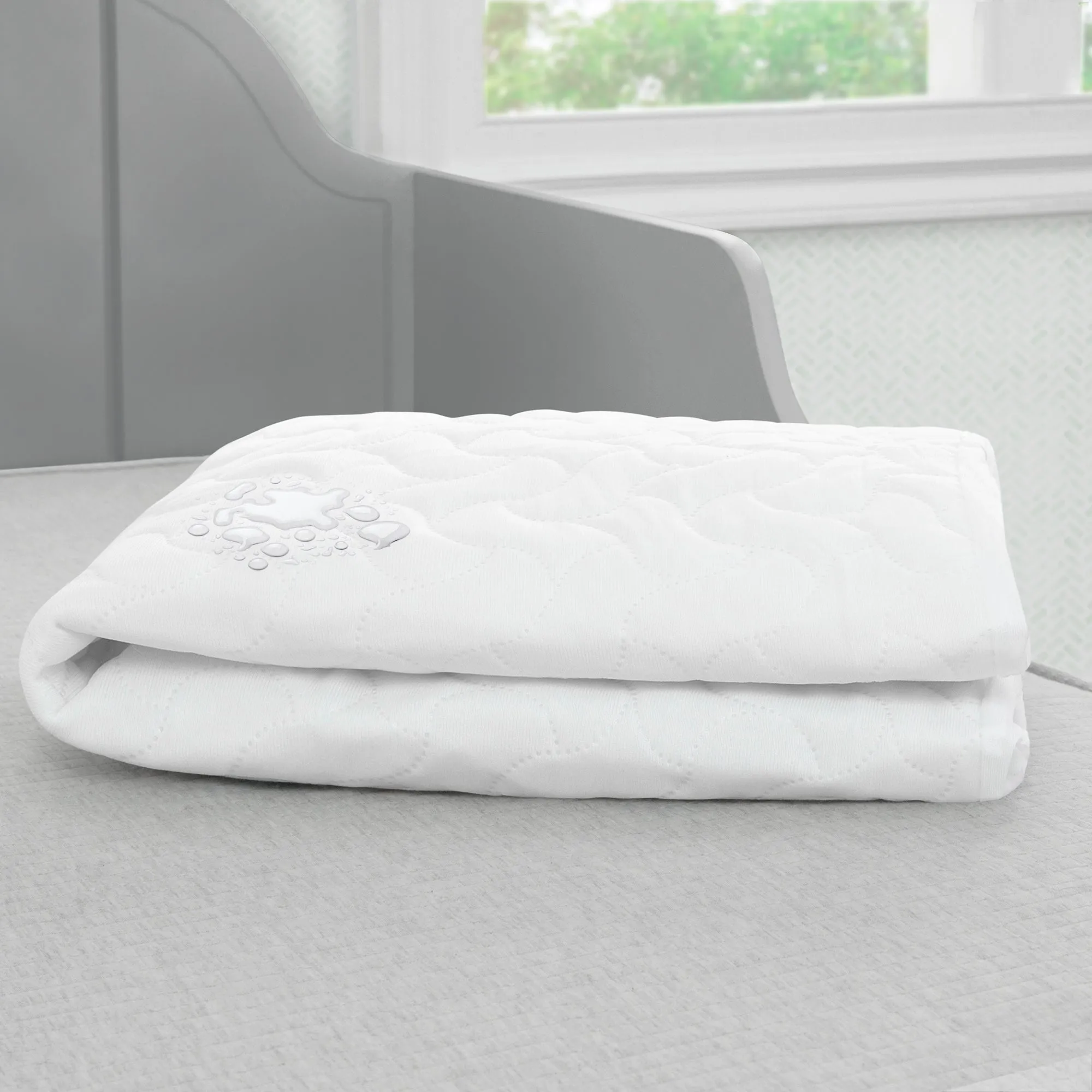 Fitted Crib Mattress Pad