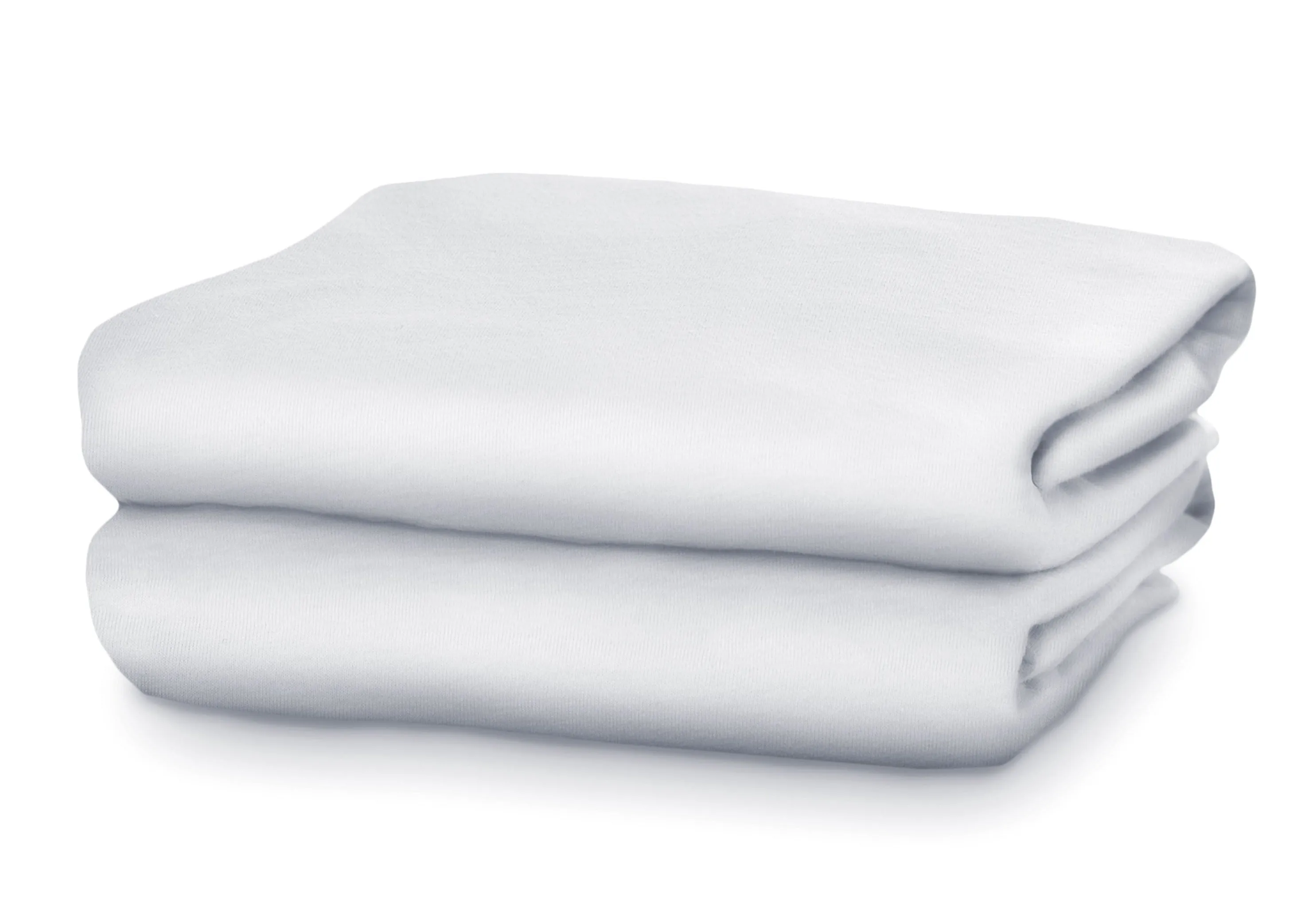 Fitted Crib Sheets - 2 Pack, White