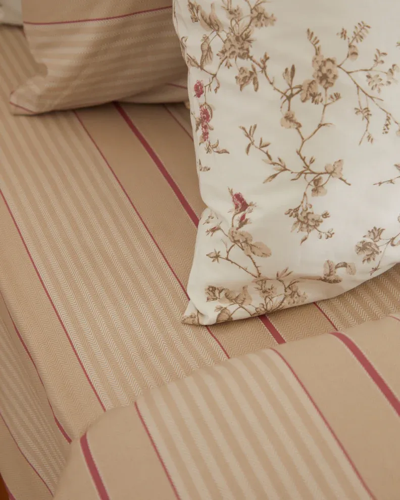 Foxford Herringbone Fitted Sheet