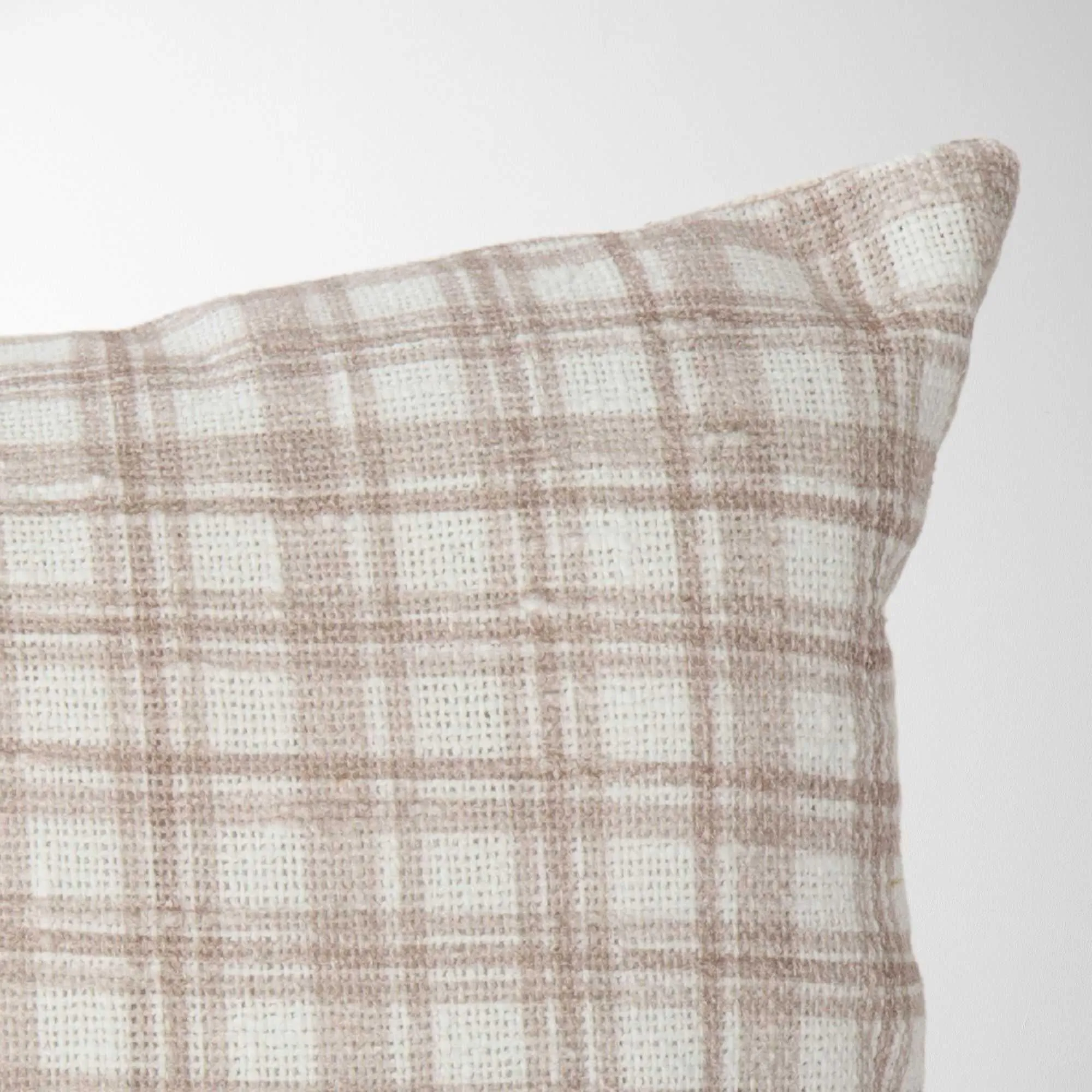 Freya Plaid Lumbar Pillow