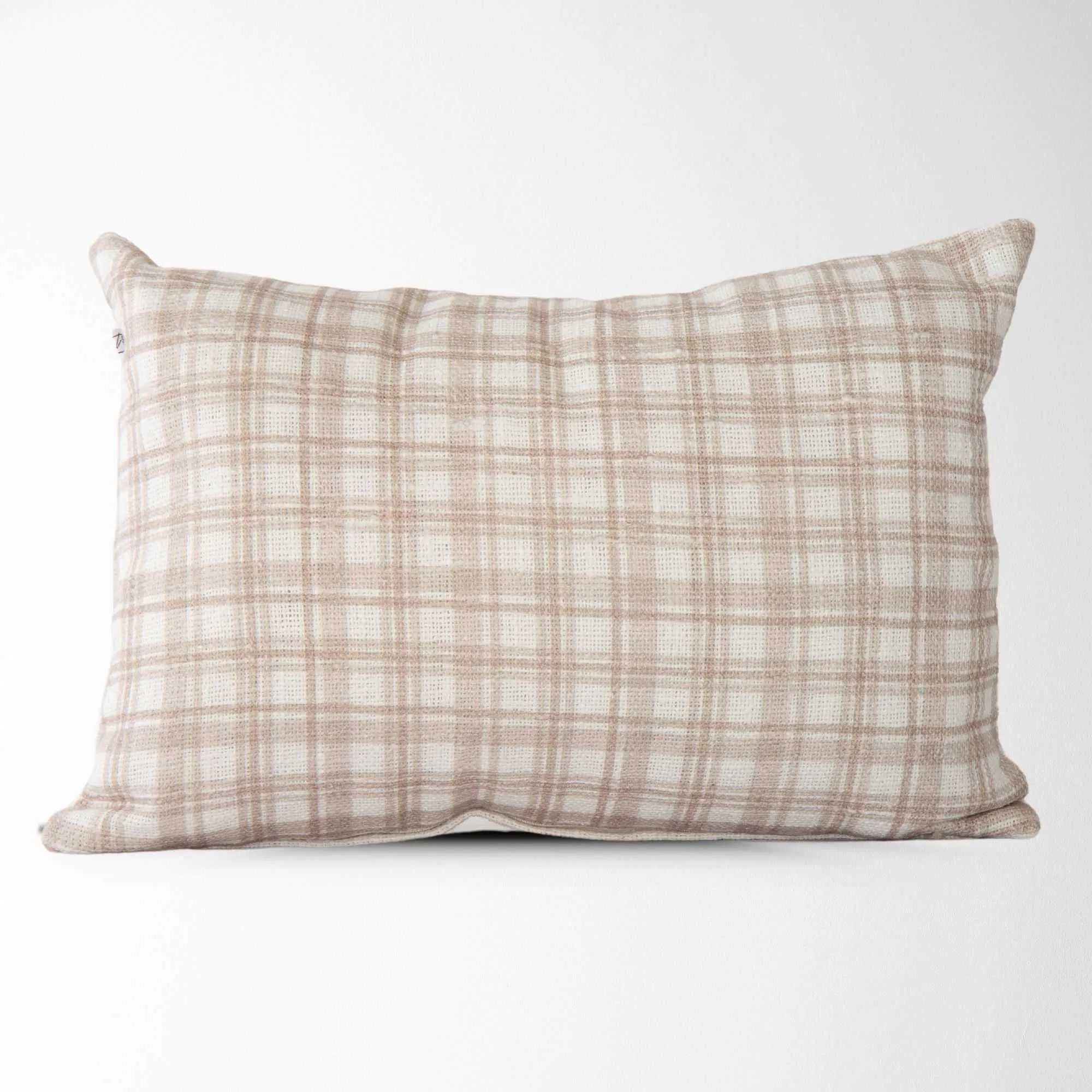 Freya Plaid Lumbar Pillow