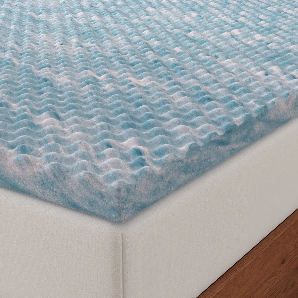 Gel Swirl Mattress Topper