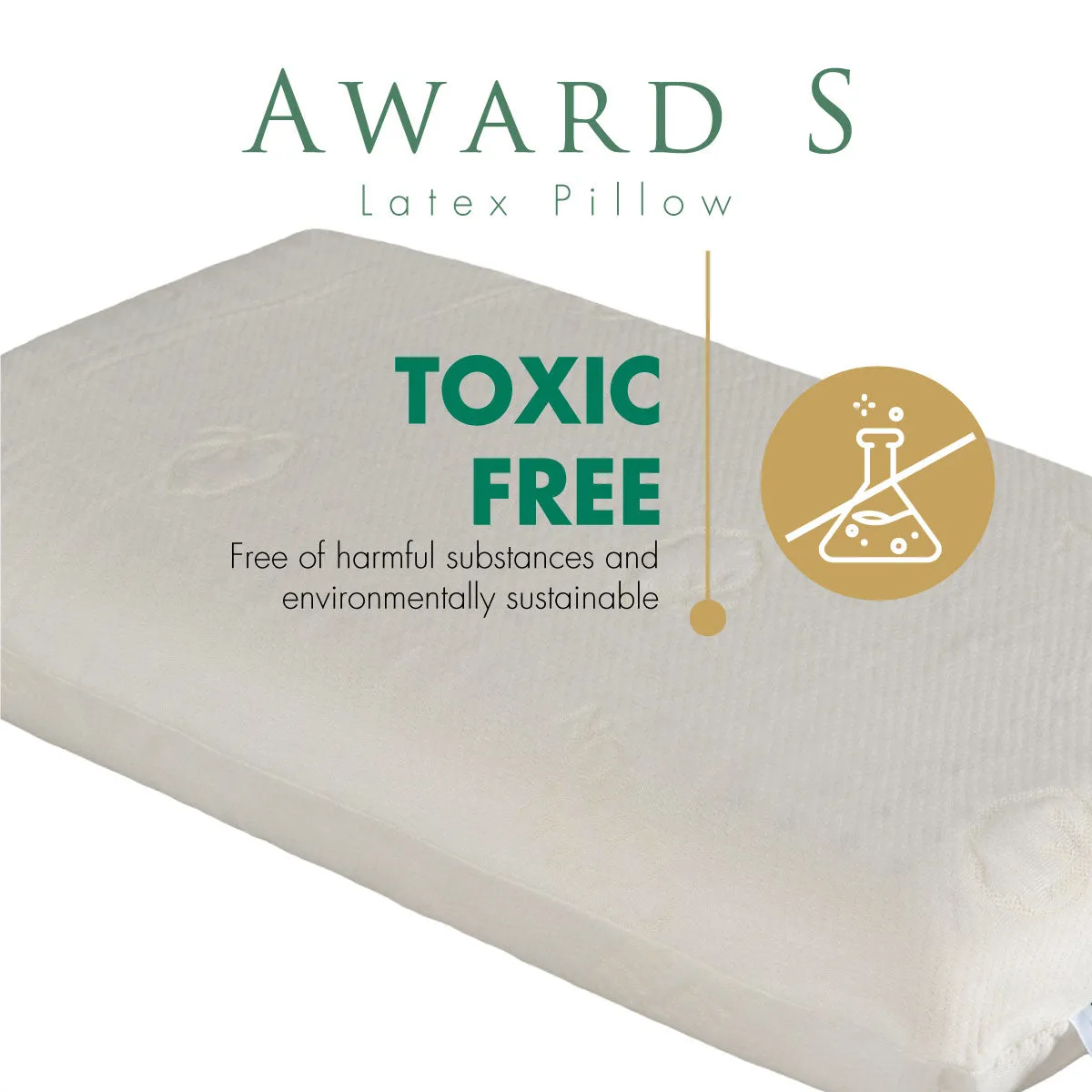 Getha Award S Latex Pillow