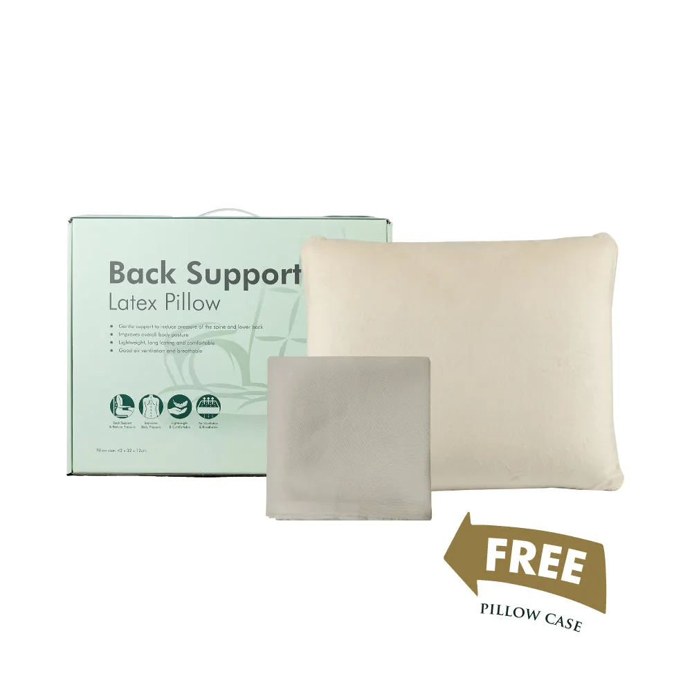 Getha Back Support Latex Pillow