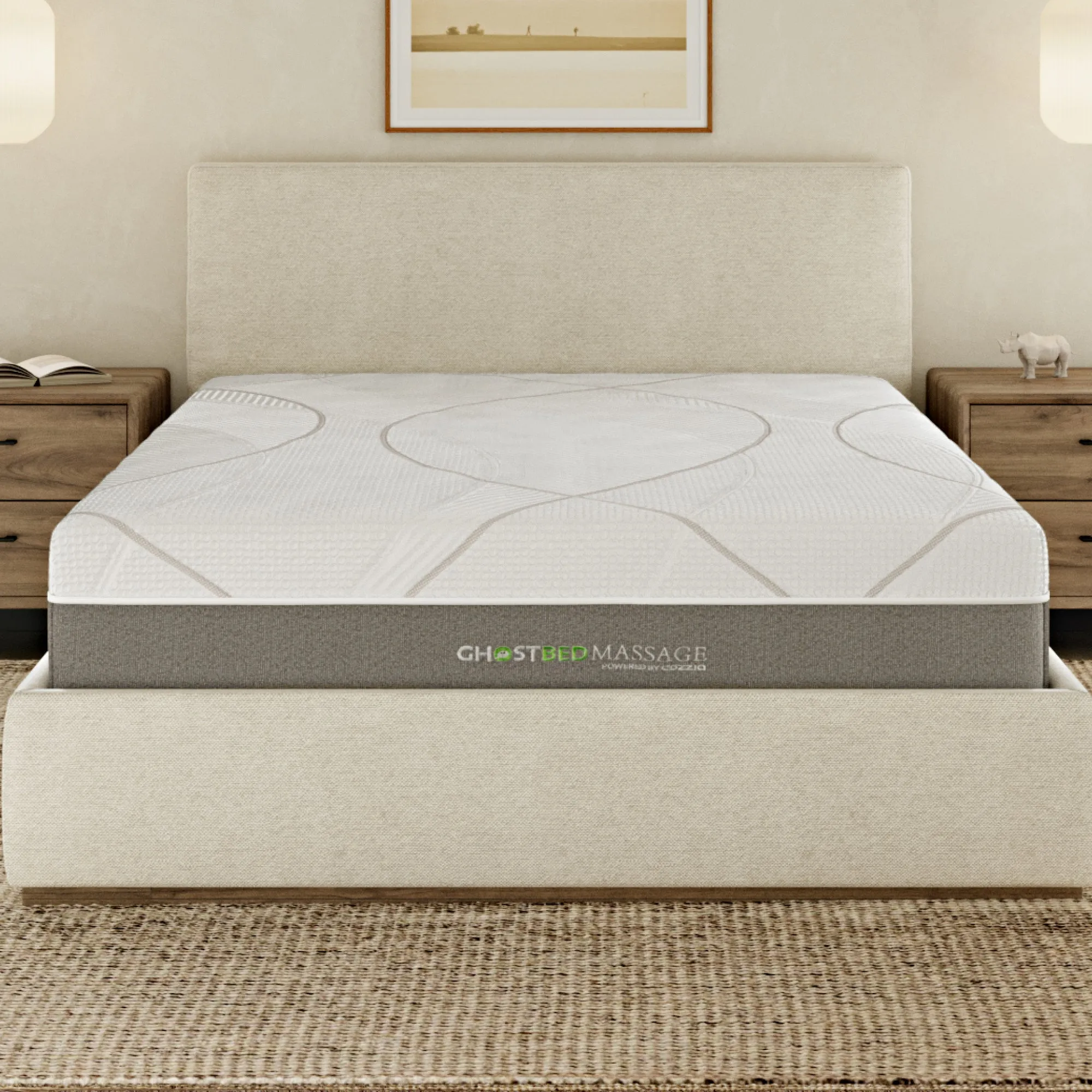 GhostBed Massage 12" Hybrid Mattress