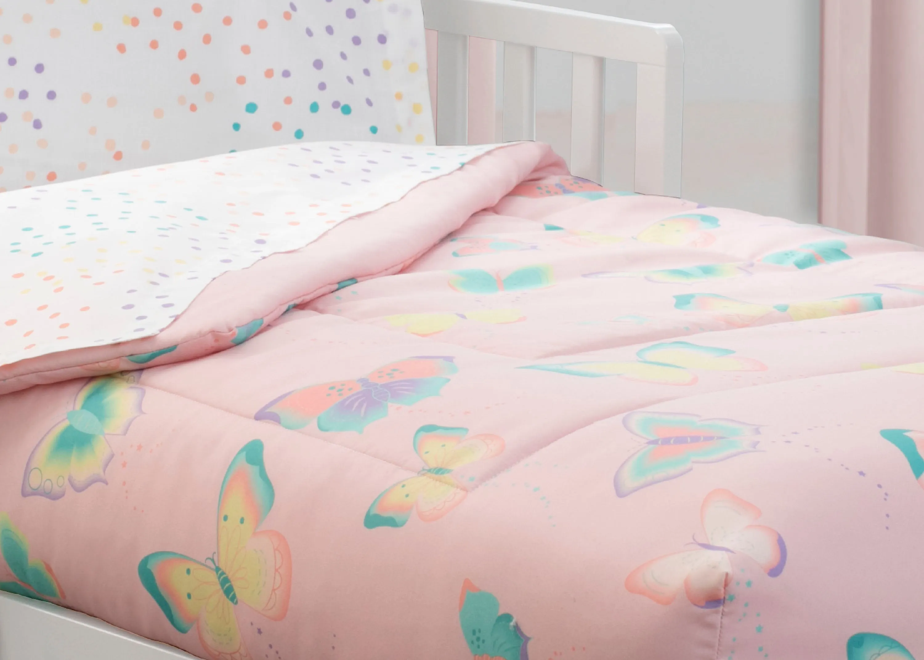 Girls 4-Piece Toddler Bedding Set