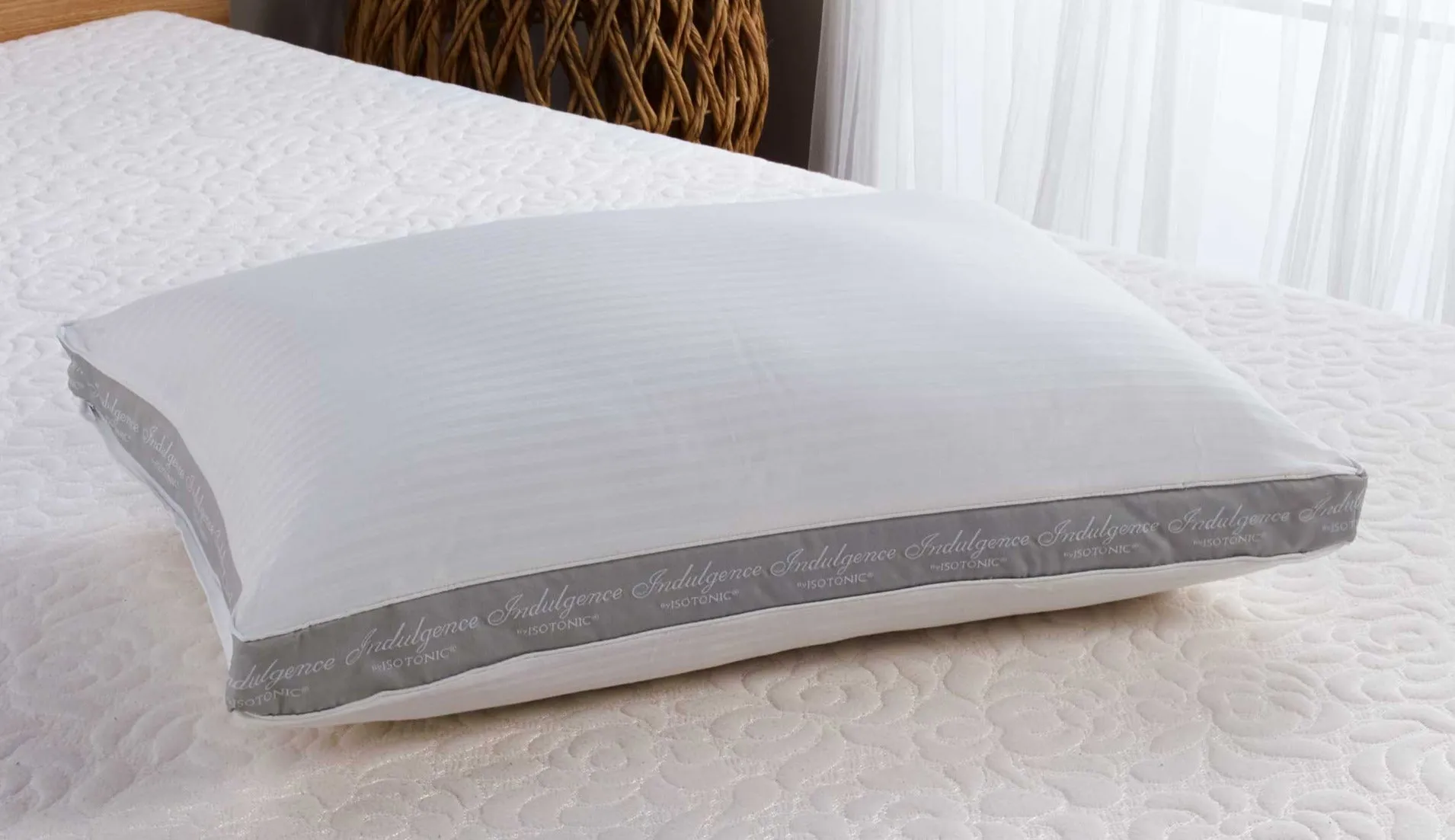 Indulgence® Synthetic Down Pillow | Side Sleeper