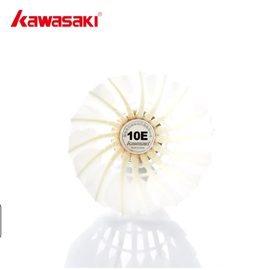 Kawasaki King 10E Goose Feather shuttlecock - Excellent VALUE option