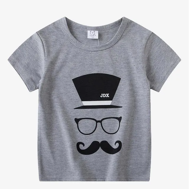 Kids Boys Girls T-Shirts Clothes Cotton Toddler Tops