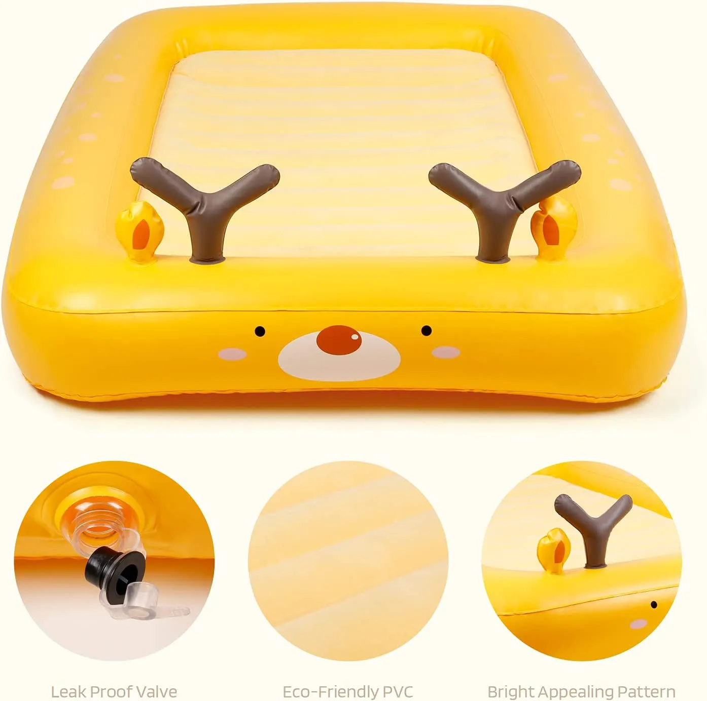 Kids Inflatable Travel Bed with Electric Air Pump