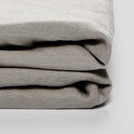 Linen Flat Sheet: Dove Grey