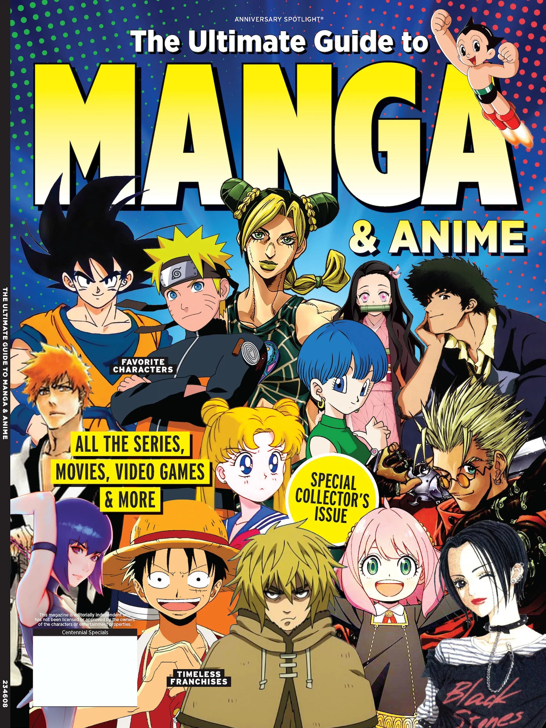 Manga & Anime - The Ultimate Guide: Japanese Comic Book, Series, Movies, Video Games, Fashion, Theme Park, Convention, Dragonball, Naruto, Kaiju No. 8, Akira, Ghost In The Shell & Megan Thee Stallion!