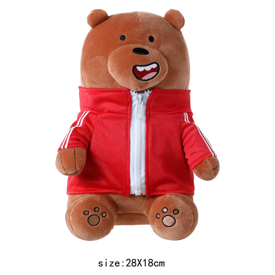 MINISO We Bare Bear Collection Sportswear Plush Toy