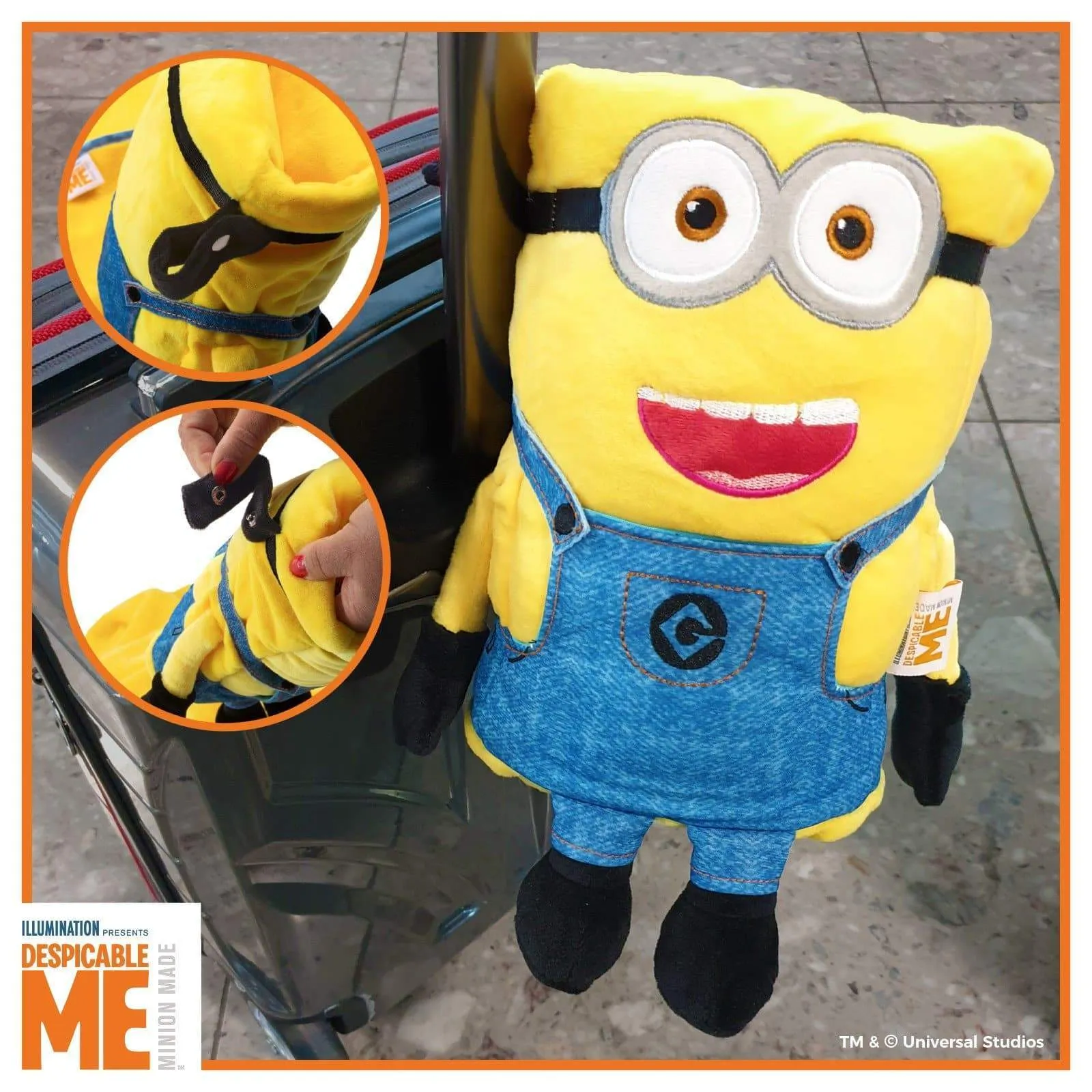 Official Universal Despicable Me Minion Armrest Buddy™