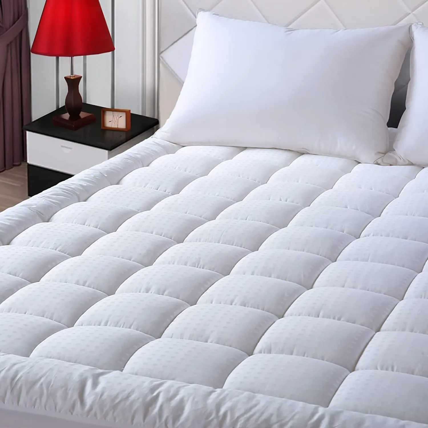 Pacific Coast Feather Spring Air Stain Protection Mattress Pad