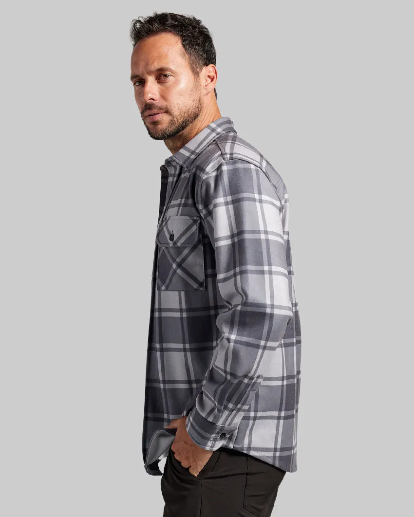 Plaid Coastal Overshirt <!-- Size S -->