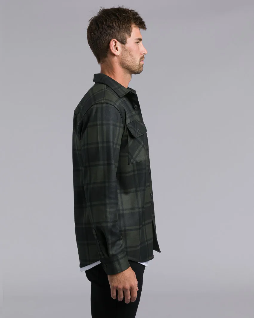 Plaid Coastal Overshirt <!-- Size S -->