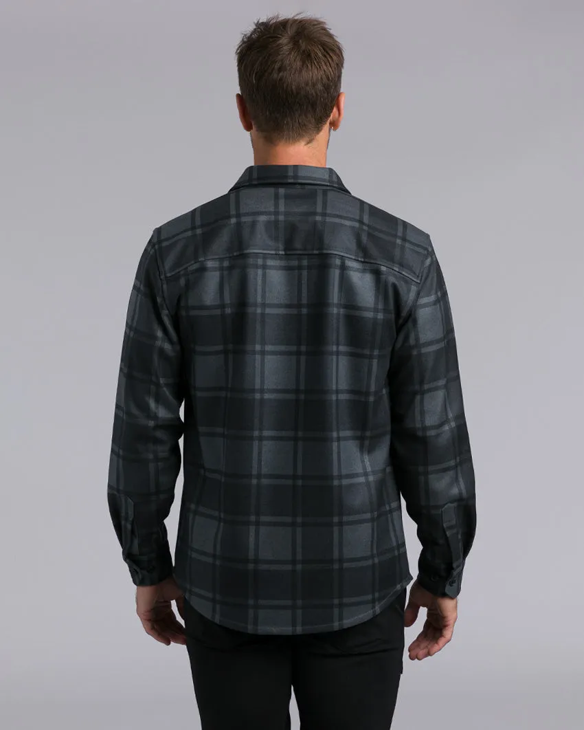 Plaid Coastal Overshirt <!-- Size S -->