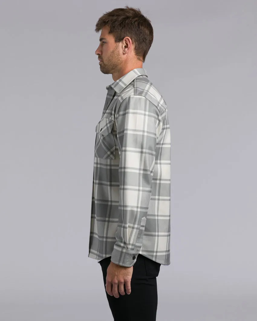 Plaid Coastal Overshirt <!-- Size S -->