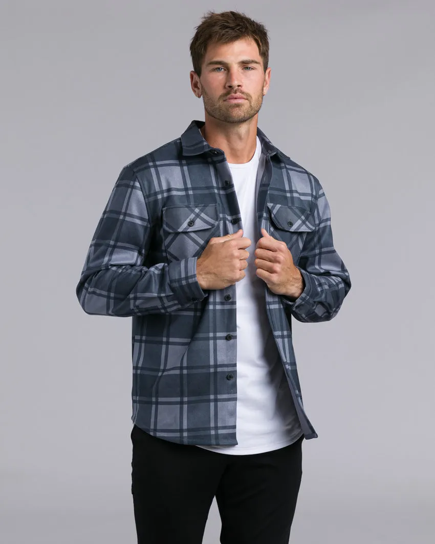 Plaid Coastal Overshirt <!-- Size S -->