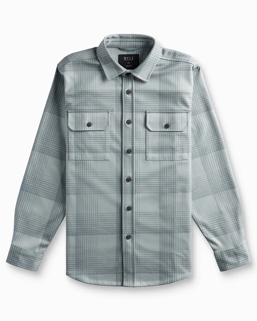 Plaid Coastal Overshirt <!-- Size S -->