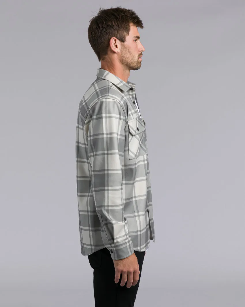 Plaid Coastal Overshirt <!-- Size S -->