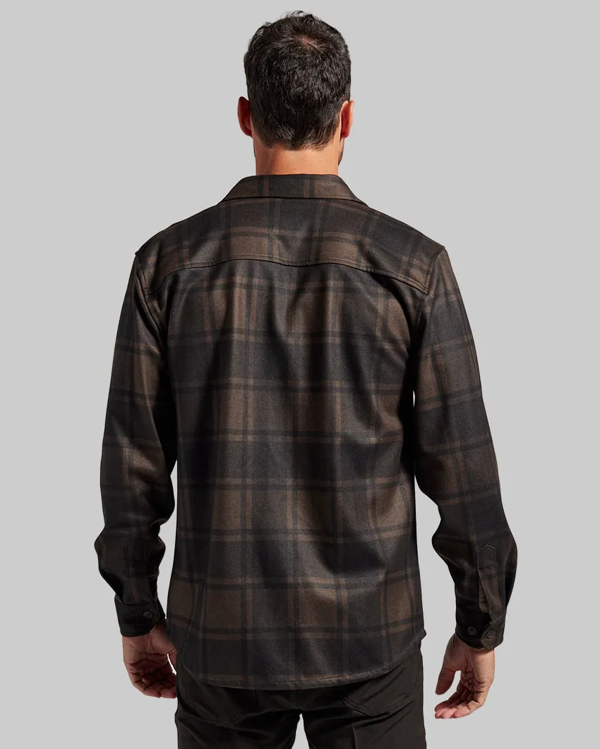 Plaid Coastal Overshirt <!-- Size S -->