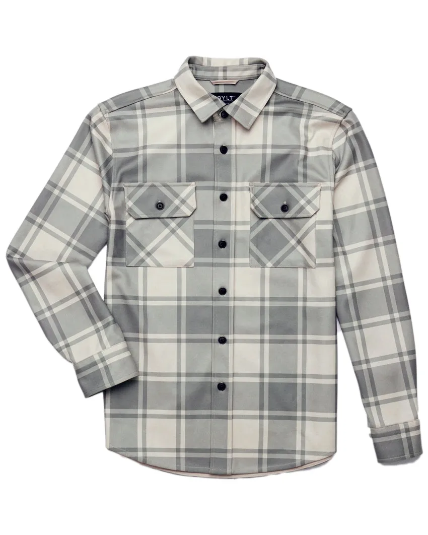 Plaid Coastal Overshirt <!-- Size S -->