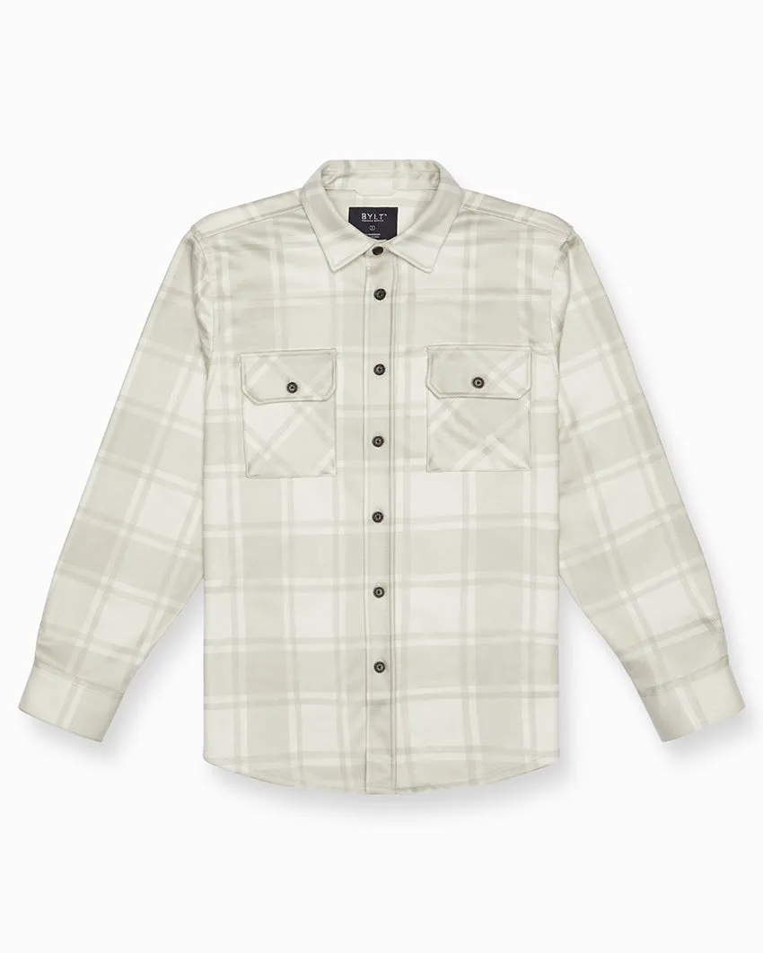 Plaid Coastal Overshirt <!-- Size S -->