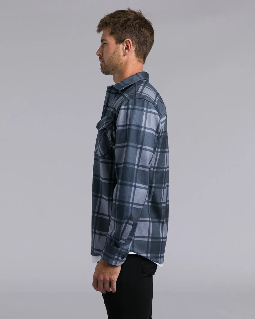 Plaid Coastal Overshirt <!-- Size S -->