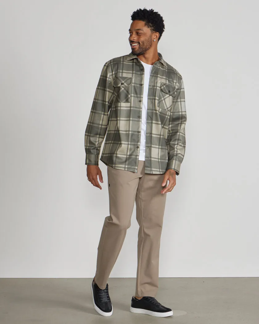 Plaid Coastal Overshirt <!-- Size S -->