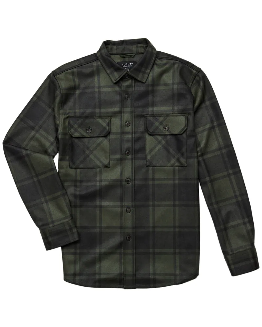 Plaid Coastal Overshirt <!-- Size S -->