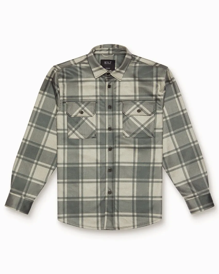 Plaid Coastal Overshirt <!-- Size S -->