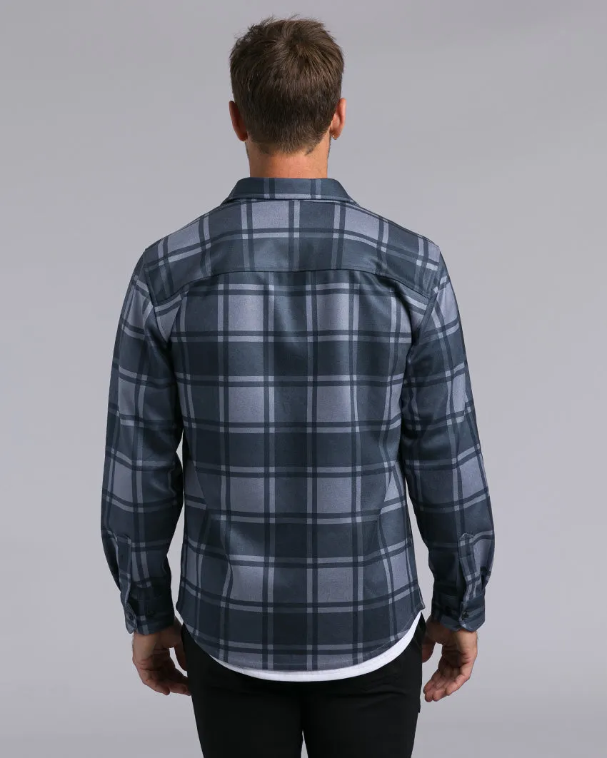 Plaid Coastal Overshirt <!-- Size S -->