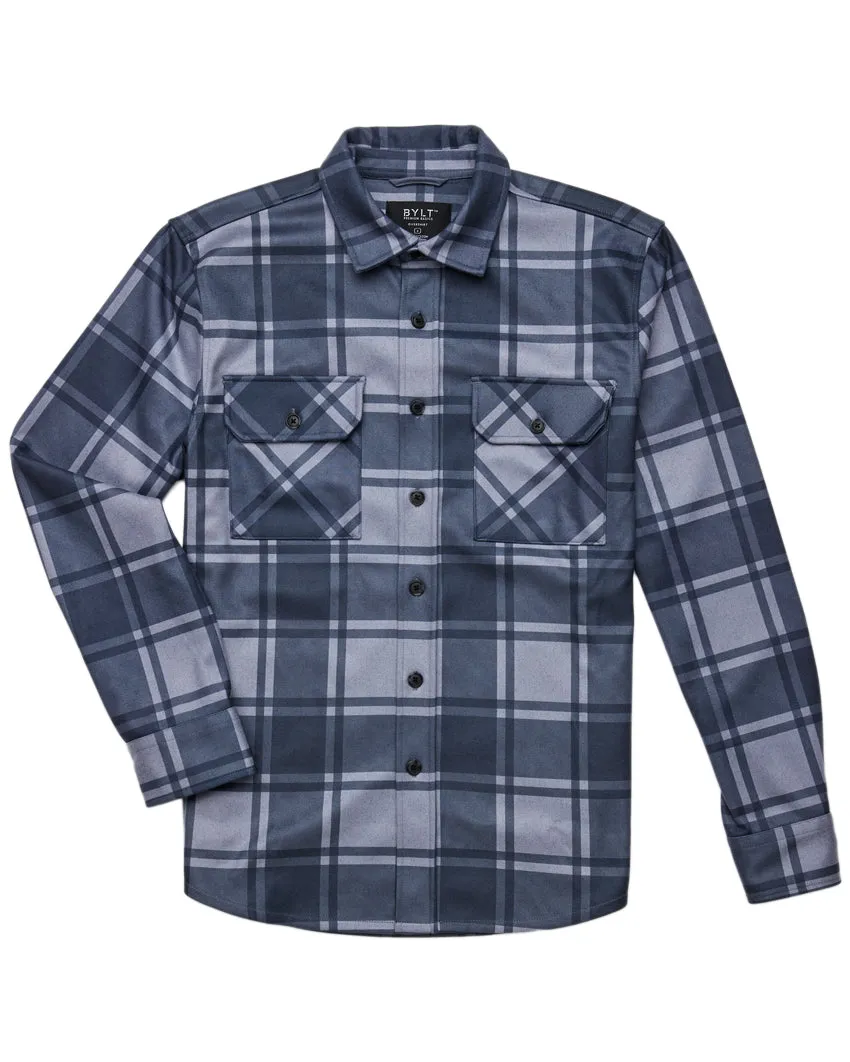 Plaid Coastal Overshirt <!-- Size S -->