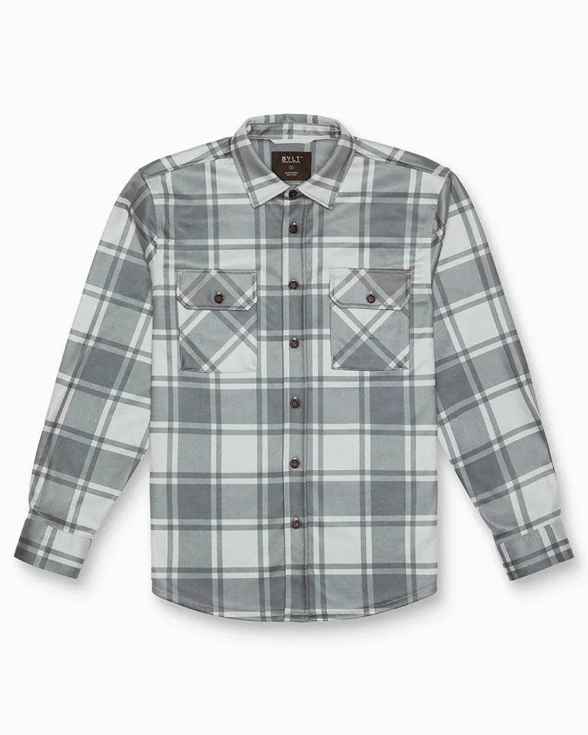 Plaid Coastal Overshirt <!-- Size S -->