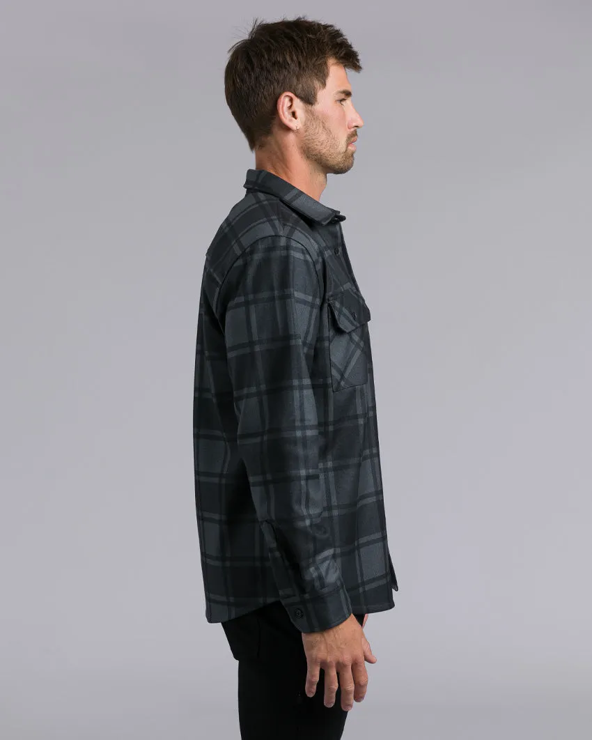 Plaid Coastal Overshirt <!-- Size S -->