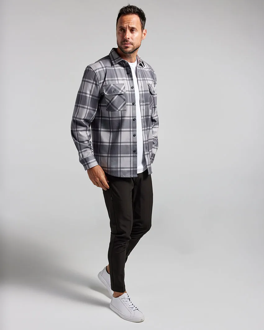 Plaid Coastal Overshirt <!-- Size S -->