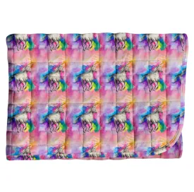 PREORDER Rainbow Horses Quilt (Ships w/c 2nd Dec)