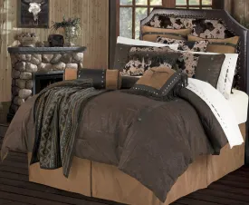 "Caldwell" Western 4-Piece Comforter Set - Twin