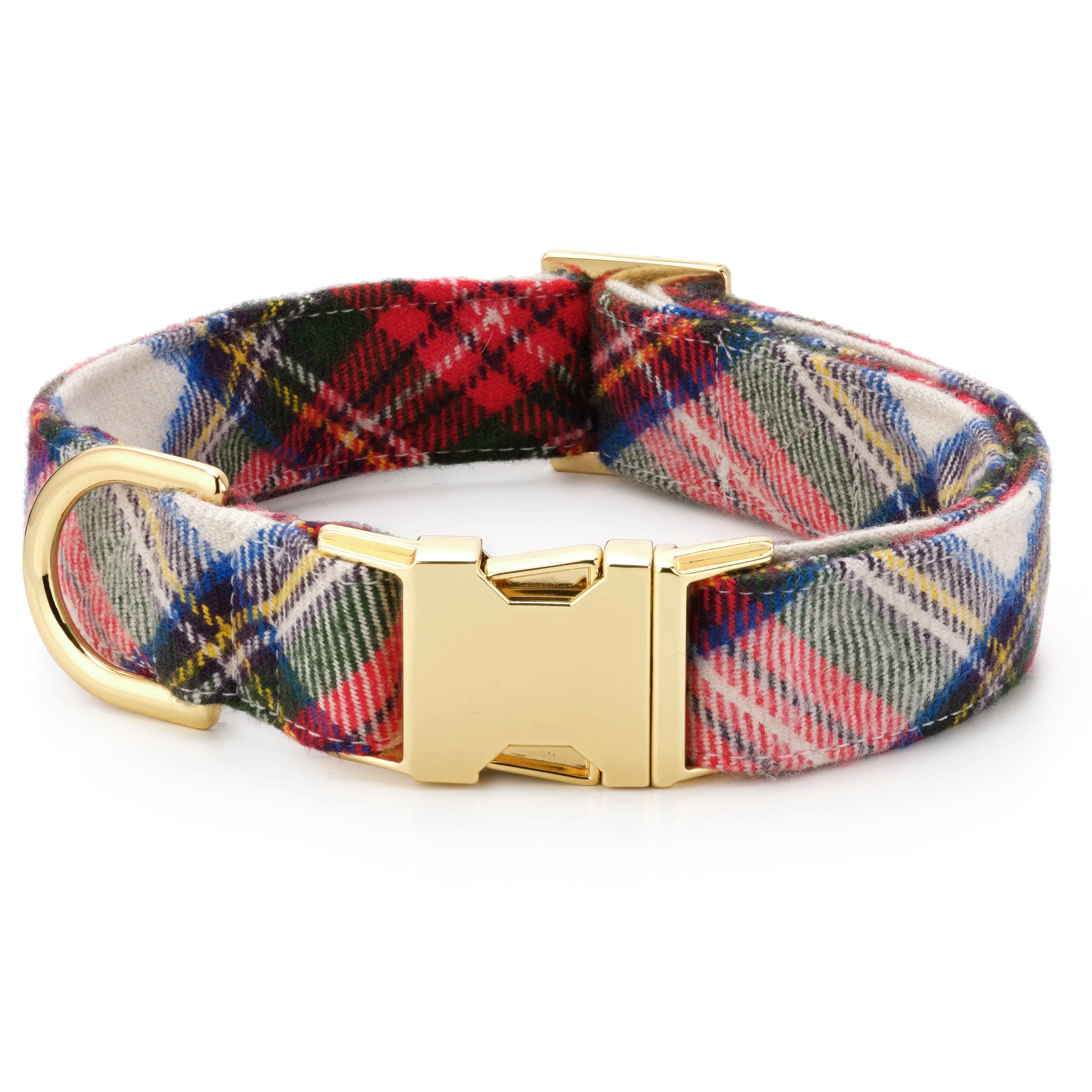 Regent Plaid Flannel Collar Walk Set