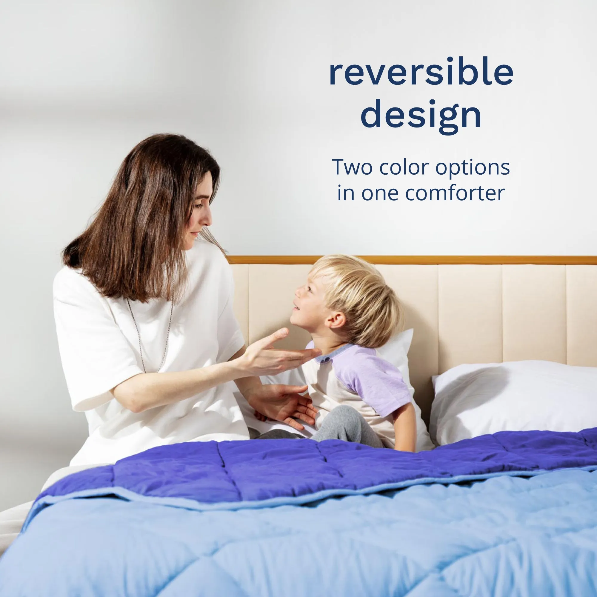 Reversible Down Alternative Comforter