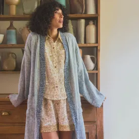 River Wandle Middlemore Linen Robe