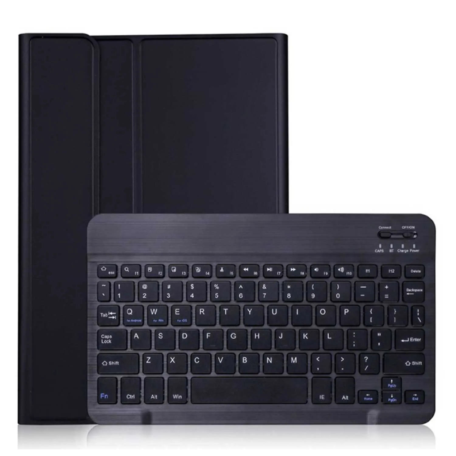 Samsung Galaxy Tab S8 Ultra Bluetooth Keyboard Cover Leather Case Black