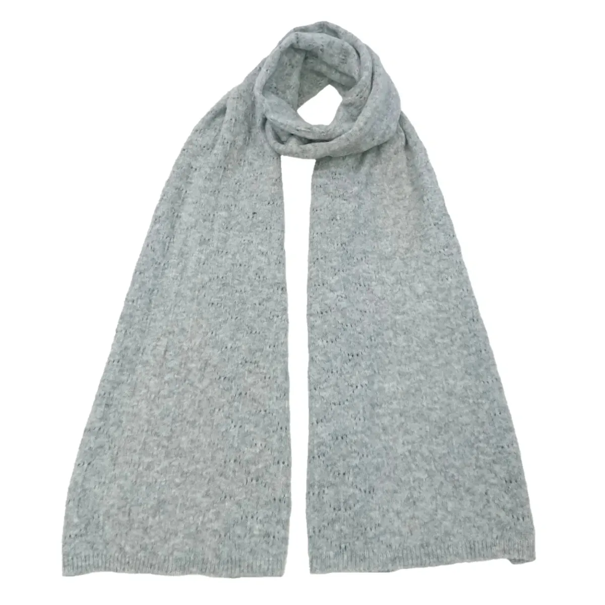 Scottish Cashmere Pointelle Knit Scarf