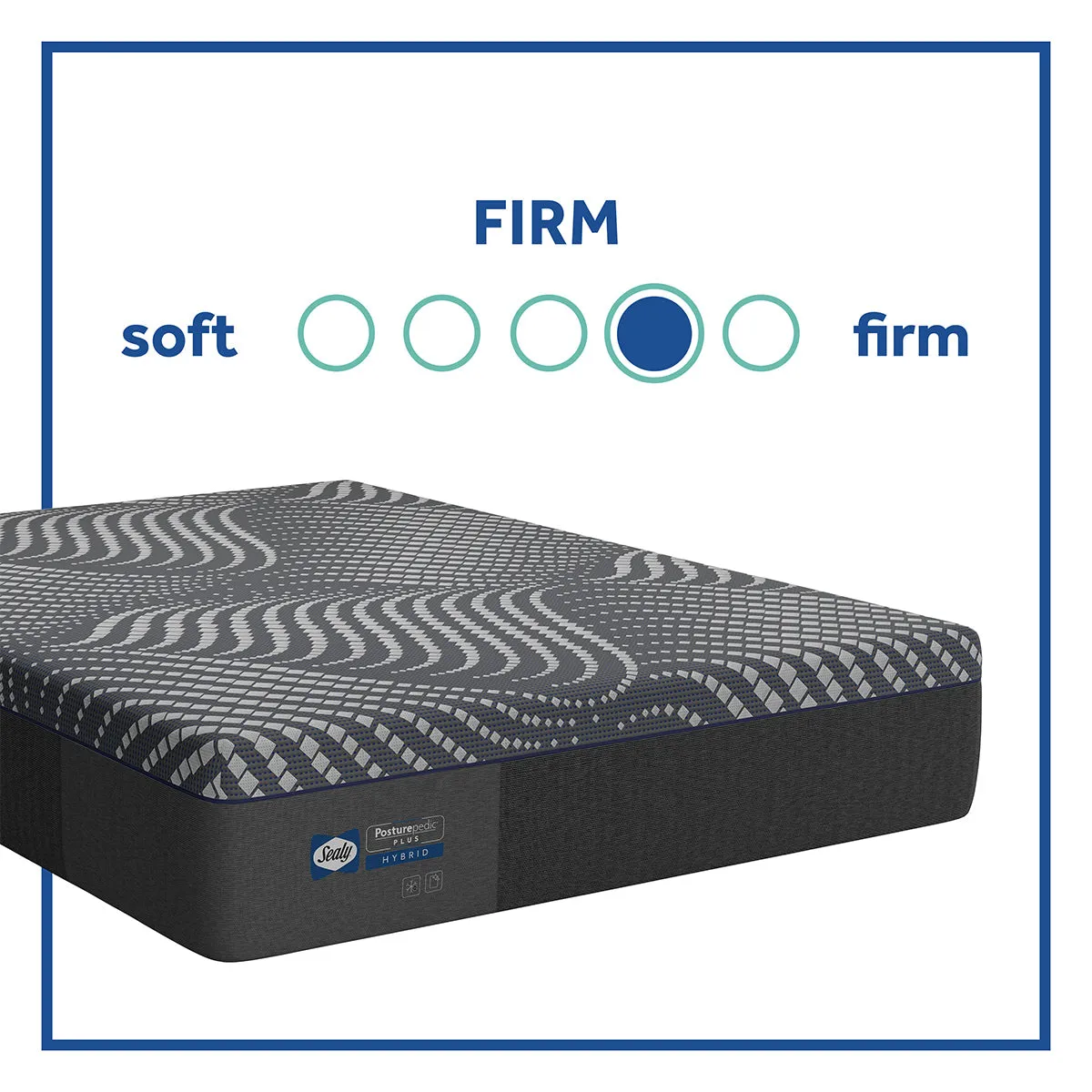 Sealy Posturepedic Plus Hybrid Brenham 13.5" Firm Mattress