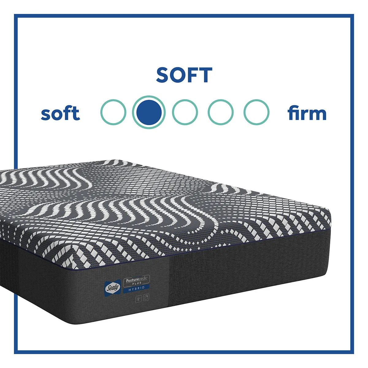 Sealy Posturepedic Plus Hybrid High Point 14" Soft Mattress