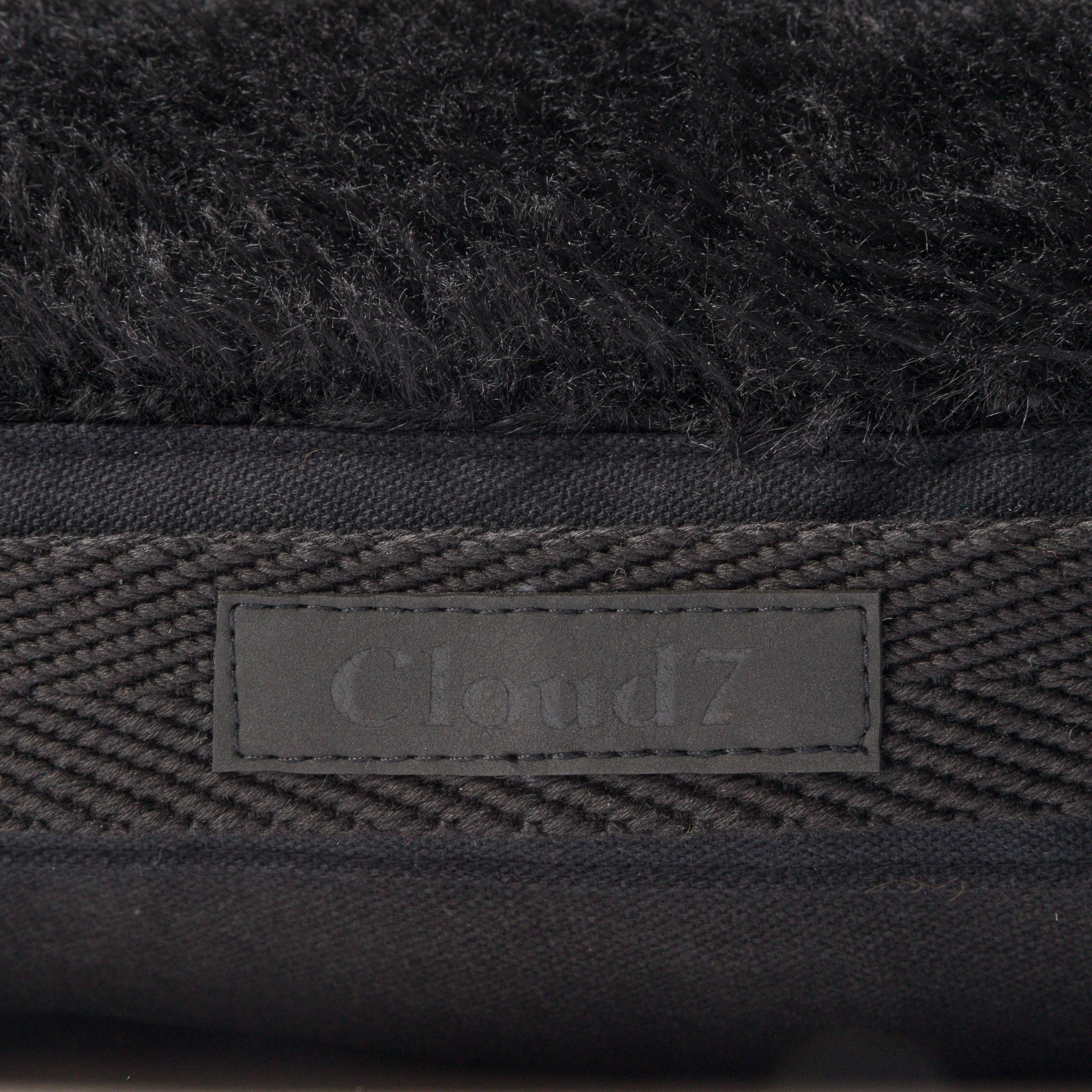 Siesta Bed in Plush Black from Cloud 7